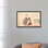 «Child jouant avec une poupée japonaise», reproduction d'impression sur toile