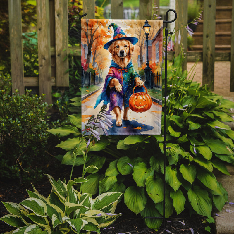 Drapeau du jardin Mastiff, Golden Retriever