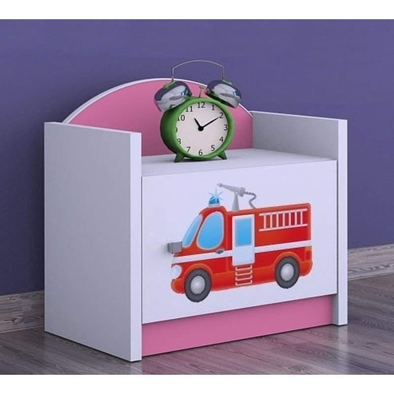 Sterling Nightstand, Pink