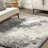 Sidonie Abstract Clouds Shag Area Rug-314643244