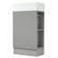 Ensemble de meuble-lavabo simple 18,61 po avec plateau en céramique Josslin-216279524