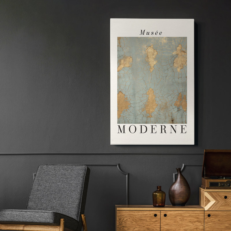 Framed On Canvas Print, 37'' H x 25'' W