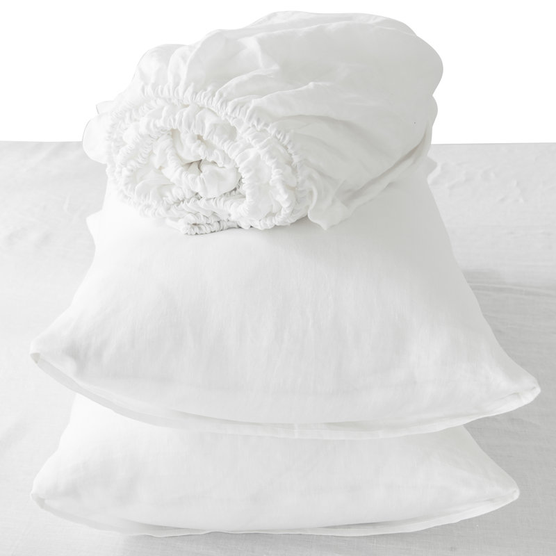 Cal-King Sheet Set Bed Set 4 Pc, Bedding Sheets & Pillowcases, Bed in a Bag, King Case Pack + Fitted Sheet + 2 Pillowcases