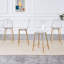 Tabourets de bar modernes de 25,5 po de hauteur comptoir en acrylique transparent avec structure en métal et repose-pieds-720376927-720376865