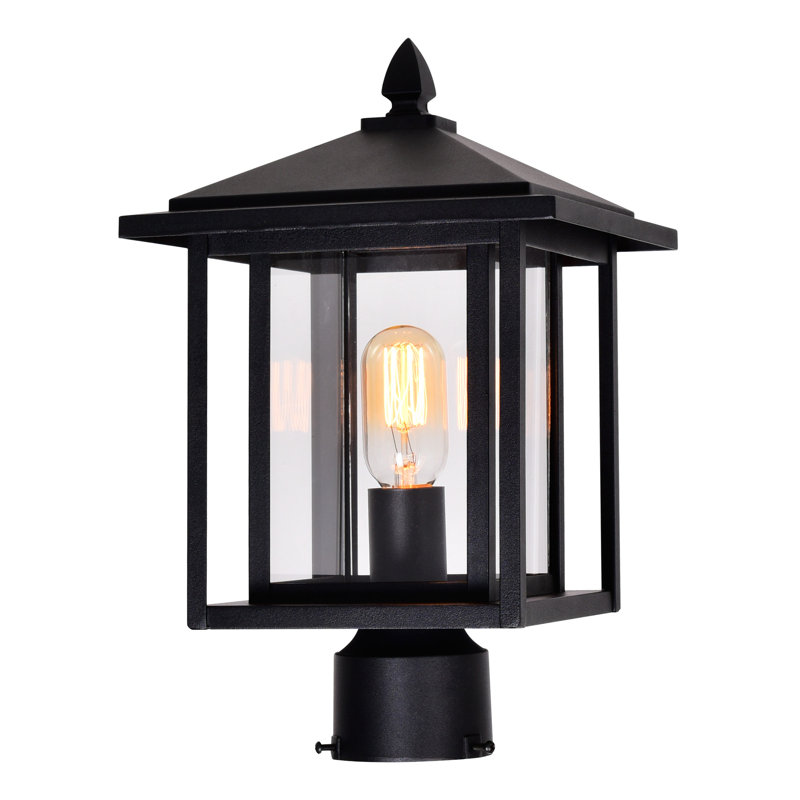 Tête de lanterne d'extérieur traditionnelle 1 lumière Alenushka pour allée, patio et porche