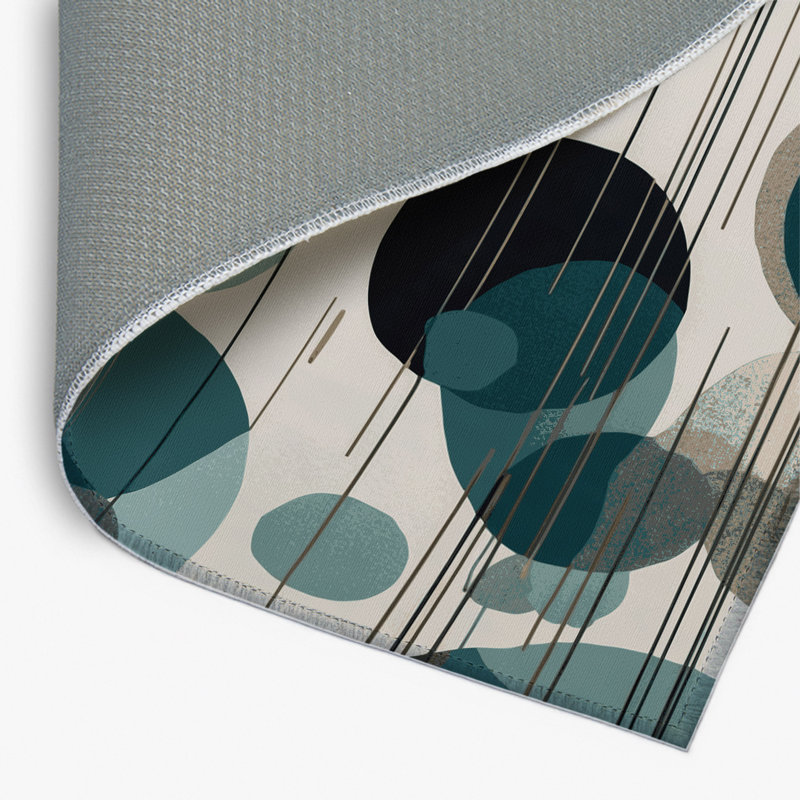 Tapis intérieur et extérieur Warp Cusp, Rectangle 1 pi 6 po x 2 pi 6 po