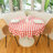 Joice Gingham Round Tablecloth-770842868-770842853