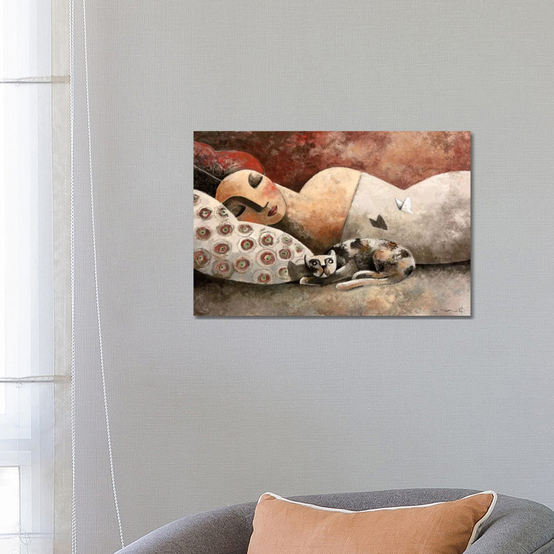 The Invader 1 Piece Wrapped Canvas Painting, 66.04 cm H x 45.72 cm W x 3.175 cm D