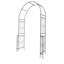 Arche de jardin en métal l 55 po x H 94,5 po-1156656841