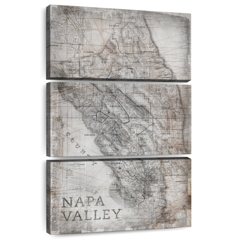 Aliaz Napa Valley Map