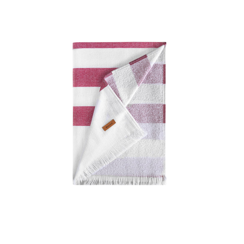 Costa Nova Beach Towel, Red, Medium