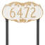 Charleston 1-Line Lawn Address Sign-727038997-727039101