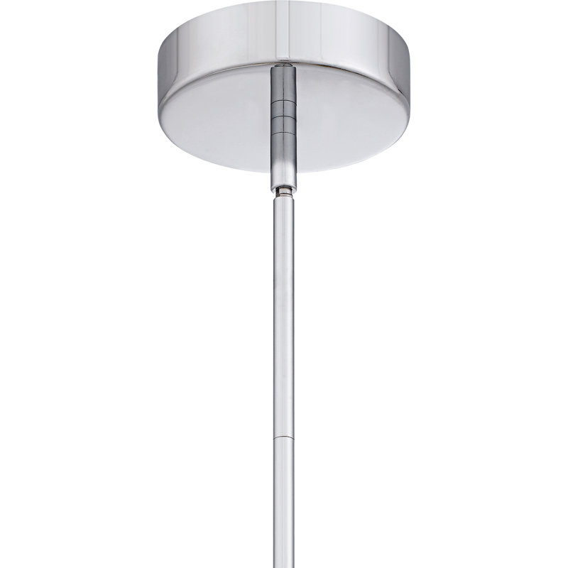 Luminaire suspendu Chestertown, Chrome poli