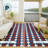 Machine Washable Indoor/Outdoor Chantille ACN2754 Americana Rug-583651596