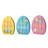3 Piece Easter Egg Sign Set