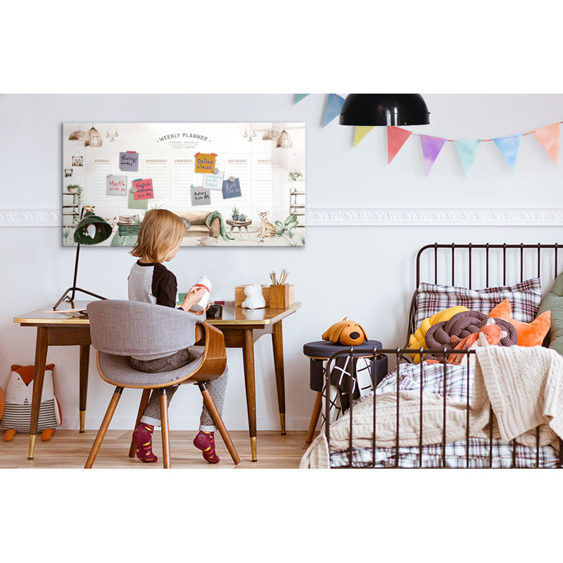 Magnetic Glass Dry Erase Board