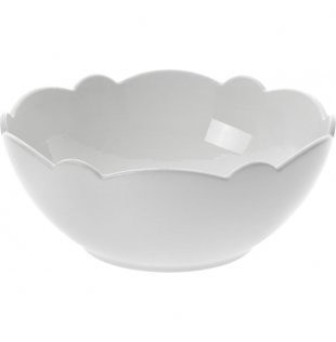 Alessi Dressed Porcelain China Salad Bowl