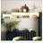 65.35in Wall Mounted Floating  TV Stand with 20 Color LEDs and Charging Station-39071715