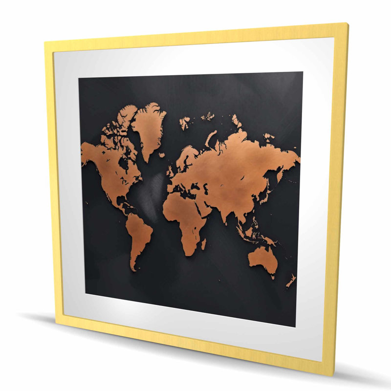 Rusted Map - Blueprints American