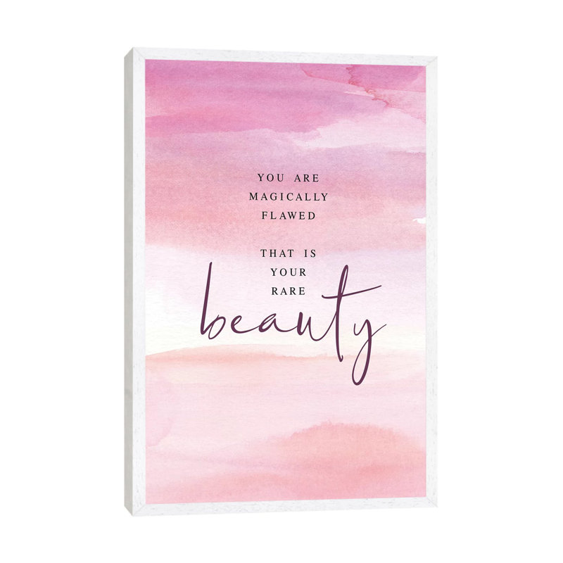 Magically Flawed by Stephanie Ryan - Painting on Canvas, White Floater Framed, 66.04cm H x 45.72cm W x 3.81cm D