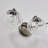 Contemporary Bathroom Vanity Light Fixture with Ribbed Clear Glass Globe Shades-461178566-461178569