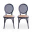 Ensemble de 2 chaises de salle à manger modernes-65566163
