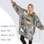 Surdimensionné Catalonia, Sweat à capuche, sherpa portable, cadeau pour femme-1890110922
