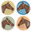 EQUUS SIDE PLATES S/4