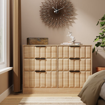 115 cm W Chest of 6 Drawers