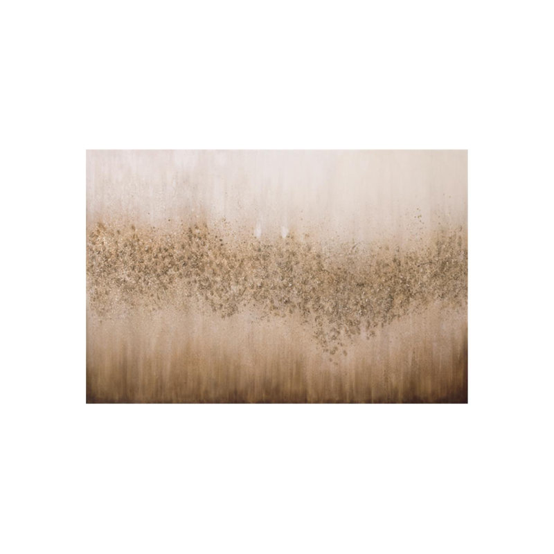 Golden Ridge Print by Beverly Fuller, Glass Coat