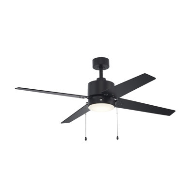 Ventilateur de plafond noir Ronan