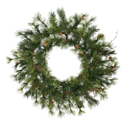 Mixed Country Pine 24" Wreath