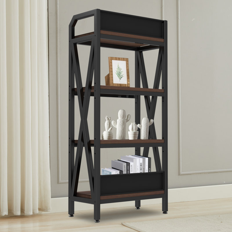 Étagère de rangement à 4 niveaux Conner, H 56,3 po x l 25,6 po x P 15,8 po