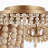 Ohlone Farmhouse Wood Beaded/Metal LED Flush Mount-70777070-123703379