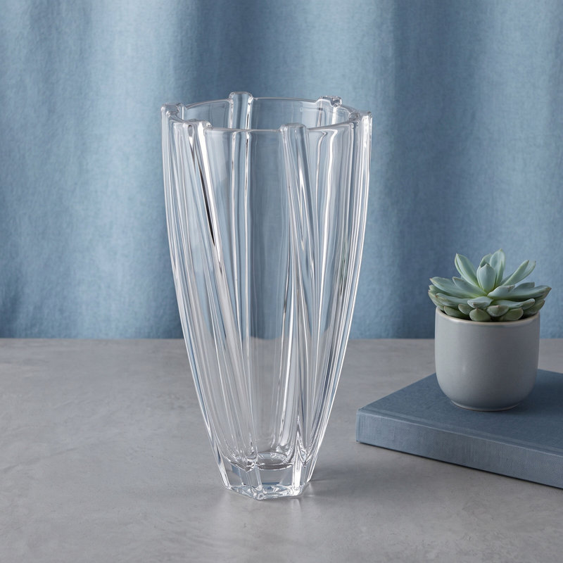 Mikasa Eternity Crystal Vase, 12 Inch
