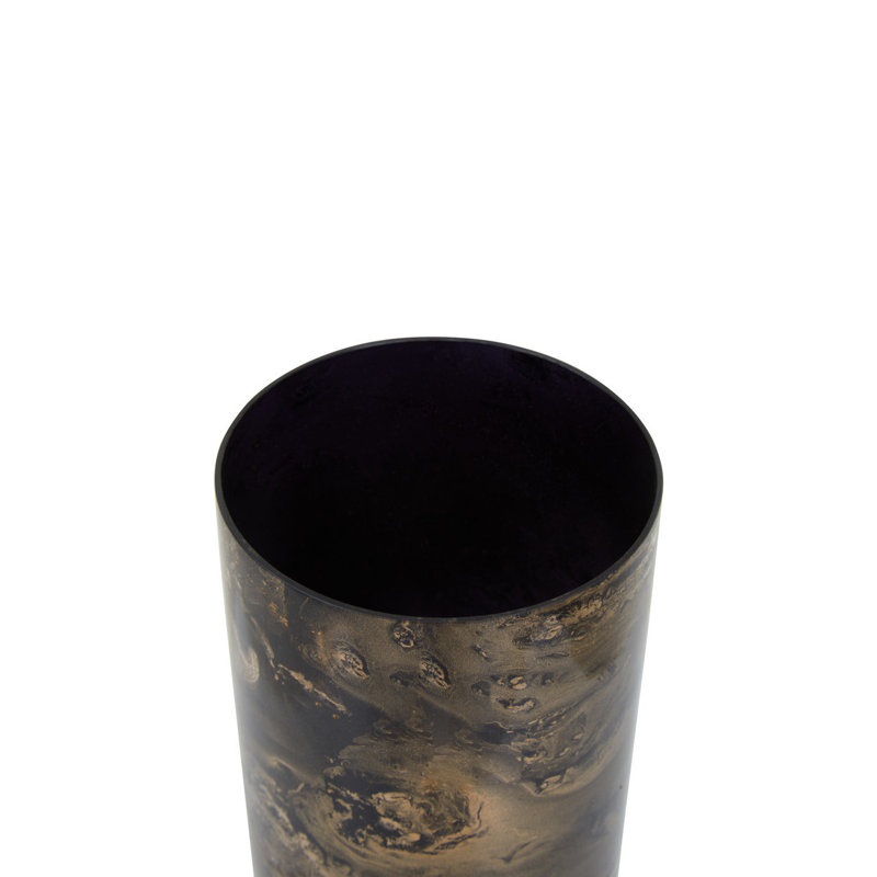 Marble Tabletop Tealight Holder, 13cm H x 11cm W x 11cm D