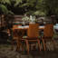 Chaise d'appoint en bois massif Baldo