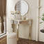 Ancuta 90cm Glass Console Table-91075860