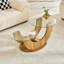 Table basse 3 pièces l 23,6 po x P 45,3 po x H 19,6 po MDF + verre 3 pièces Table basse avec plateau en verre trempé transparent / bois-130490035