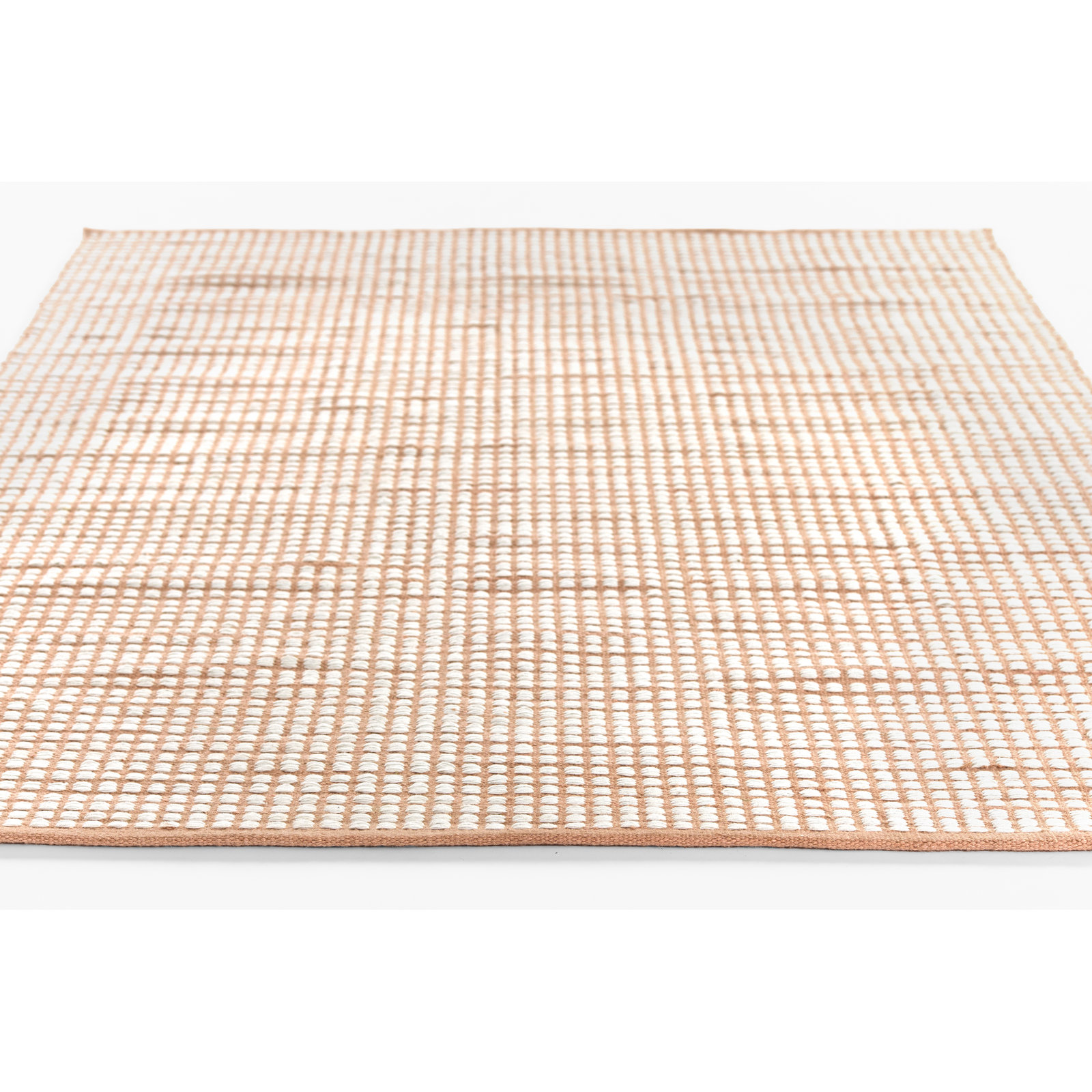Acerra Pink Hand-Woven Geometric Outdoor Rug, Rectangle 8'10" x 11'10"