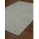 Tapis argent en laine crocheté à la main Dionne