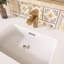 Ensemble de meuble-lavabo autoportant 59,6 po avec surface solide 59,6 po