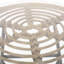 Table d'appoint avec tissage tendance