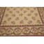 Tapis oriental ivoire / rose / brun en laine tissé à plat 9 pi x 12 pi Asmara
