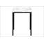 Ensemble de table avec structure en métal noir-1819398123