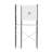 33.5” W Freestanding Toilet Storage Cabinet-591765008