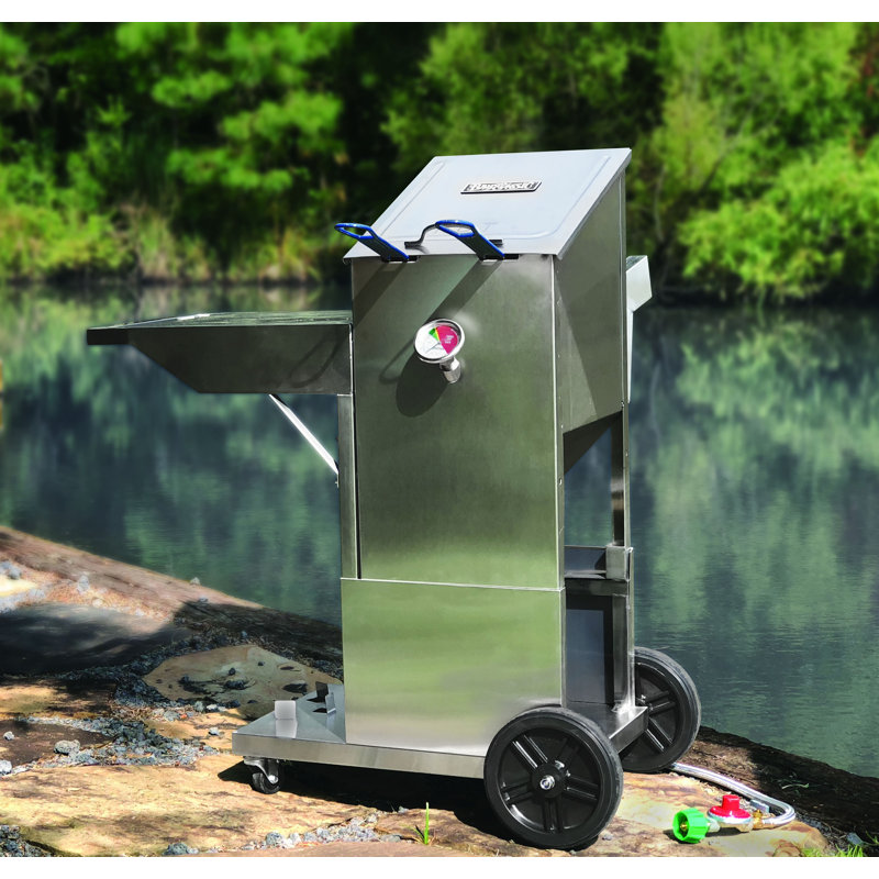 Friteuse bayou classic® 700-185-chariot inoxydable