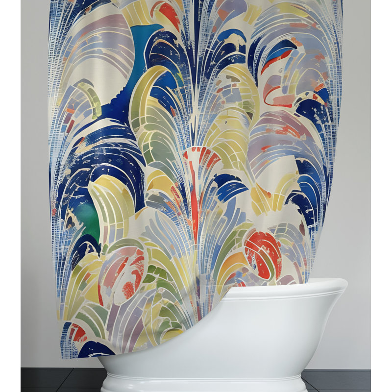 Rideau de douche Arienette, H 72 po x l 70 po