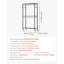 90cm Rolling Clothing Rack