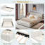 Lit plateforme tapissier Supriya Elegant-930505515